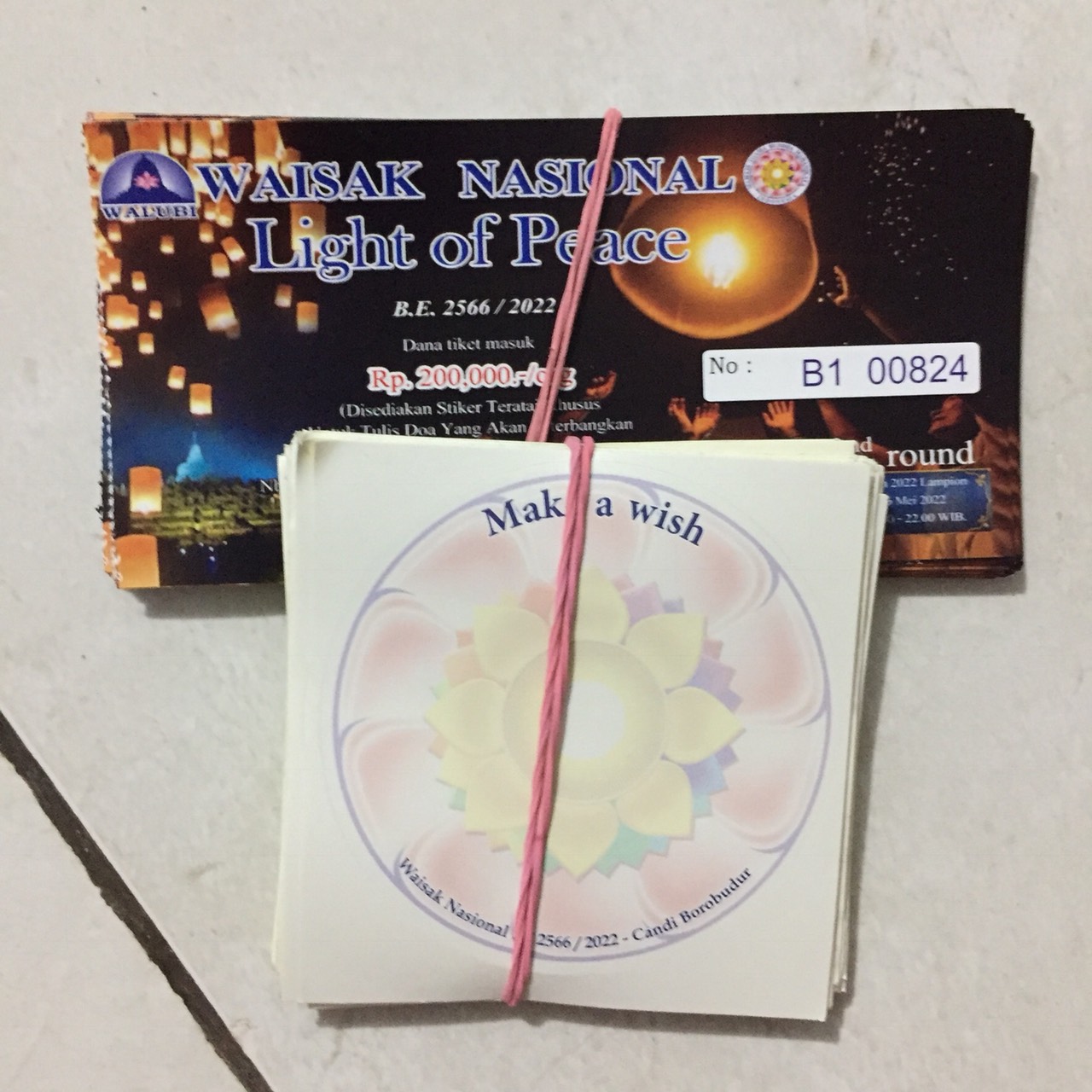 Waisak Borobudur Lantern Festival Ticket 2023